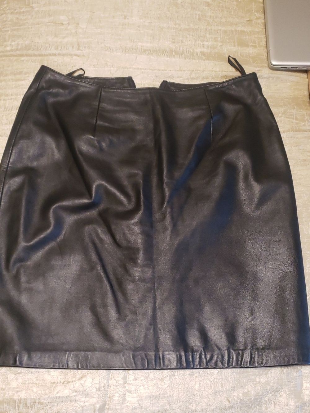Women's Black Lamb Leather Mini Skirt - Timeless Mini